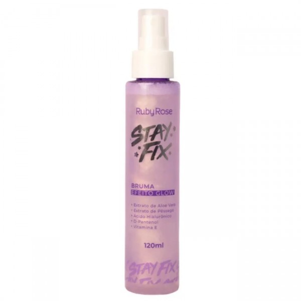 BRUMA FIXADORA STAY FIX EFEITO GLOW HB-341 120ML RUBY ROSE